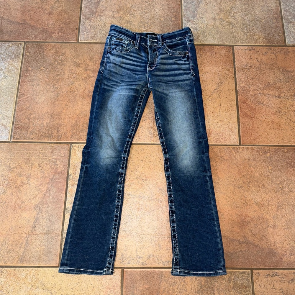 Boys buckle black jeans 😊